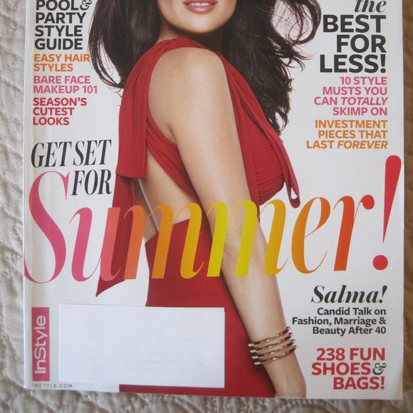 INSTYLE MAGAZINE SALMA HAYEK JULY 2013 * - Picture 2 of 2